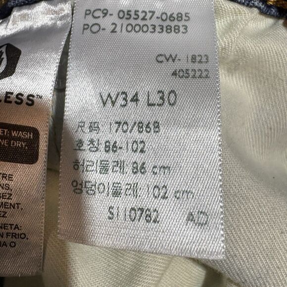 Levi’s 527 Jeans 34x30 Bootcut Blue Denim Mid Rise Men’s Y2K Grunge Westerncore - Picture 5 of 9